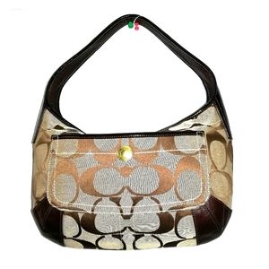 Coach Hobo Monogram Purse  Handbag Women